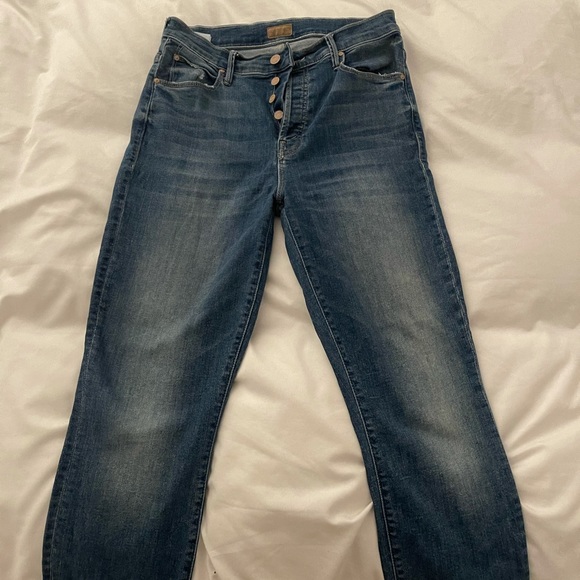 MOTHER The Super Stunner Ankle Jean - Picture 1 of 6